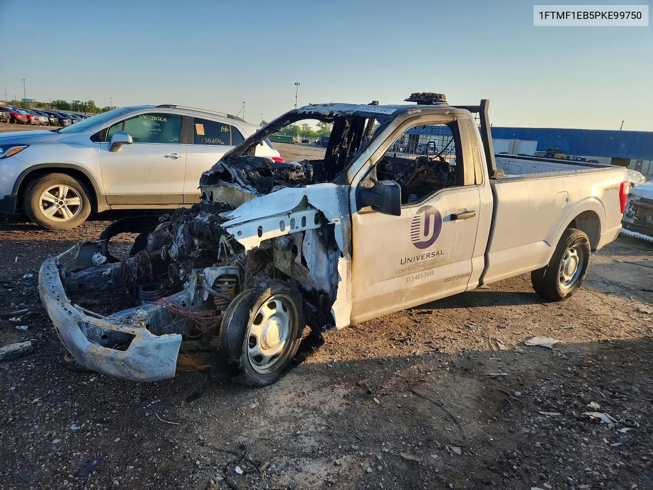 FORD F-150 2023, VIN 1FTMF1EB5PKE99750
