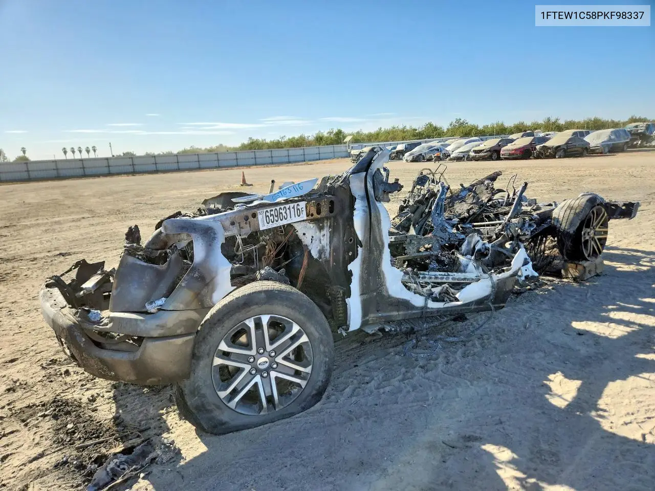 FORD F-150 2023, VIN 1FTEW1C58PKF98337