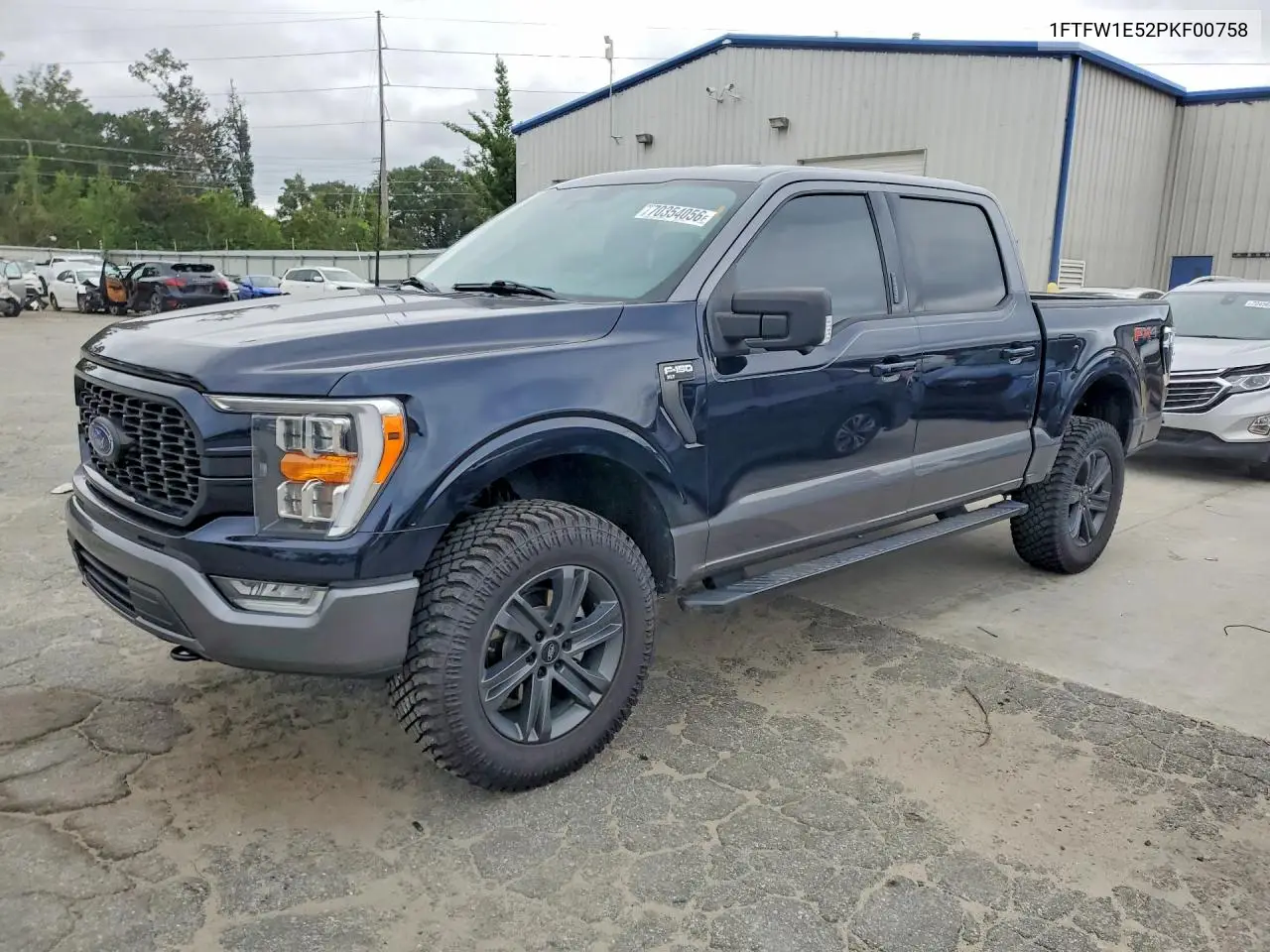 FORD F-150 2023, VIN 1FTFW1E52PKF00758