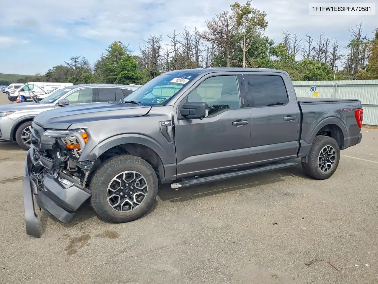 FORD F-150 2023, VIN 1FTFW1E83PFA70581