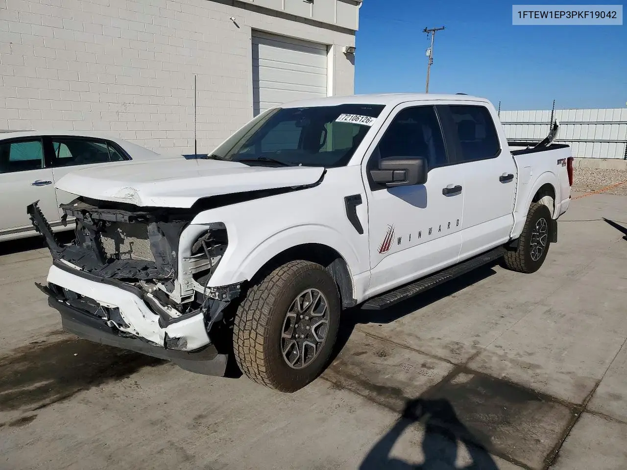 FORD F-150 2023, VIN 1FTEW1EP3PKF19042