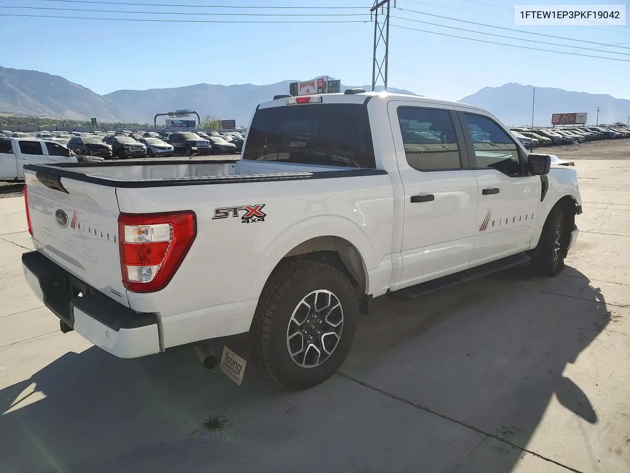 2023 FORD F-150 VIN 1FTEW1EP3PKF19042 — фото 3