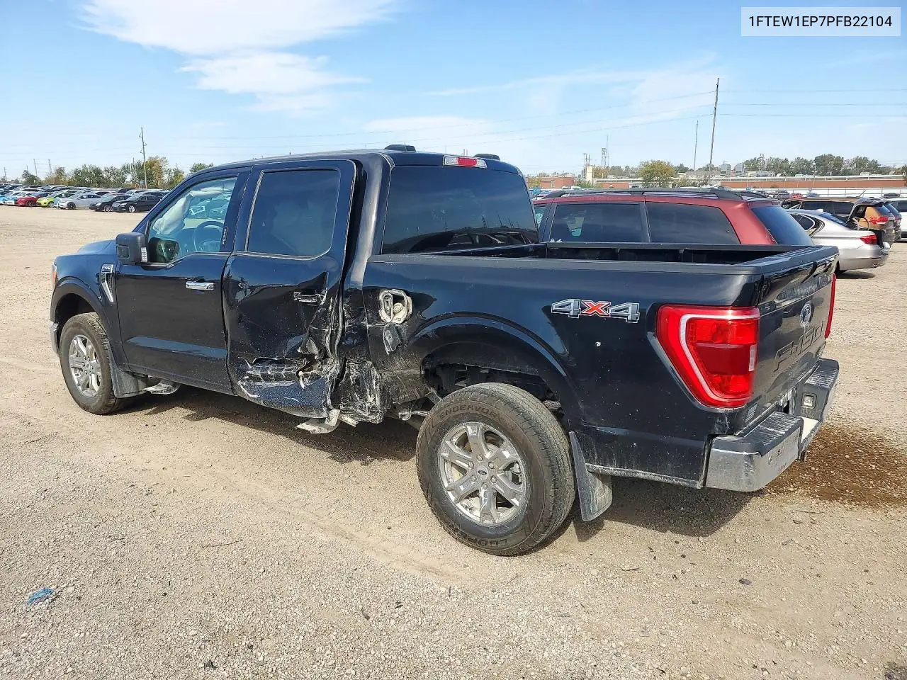 2023 FORD F-150 VIN 1FTEW1EP7PFB22104 — фото 2
