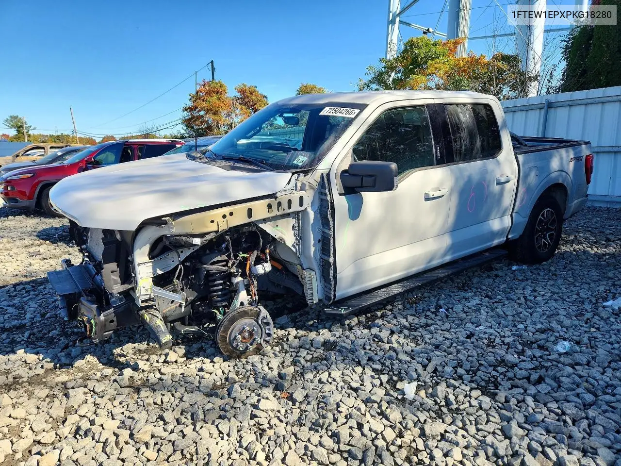 FORD F-150 2023, VIN 1FTEW1EPXPKG18280