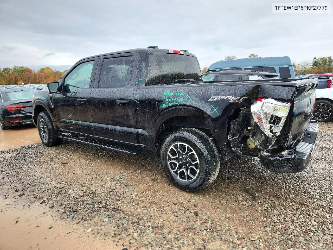 2023 FORD F-150 VIN 1FTEW1EP6PKF27779 — фото 2