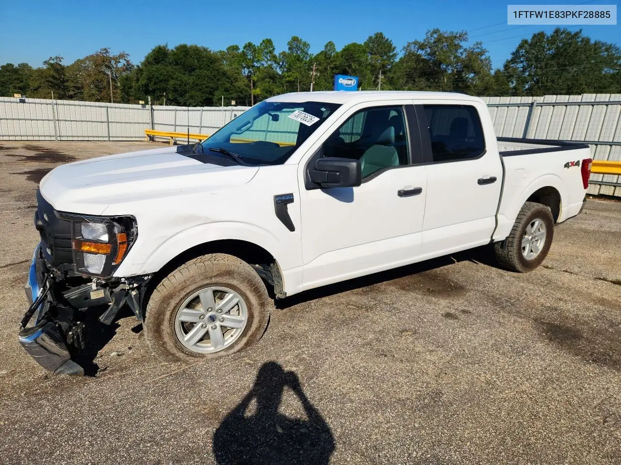 FORD F-150 2023, VIN 1FTFW1E83PKF28885