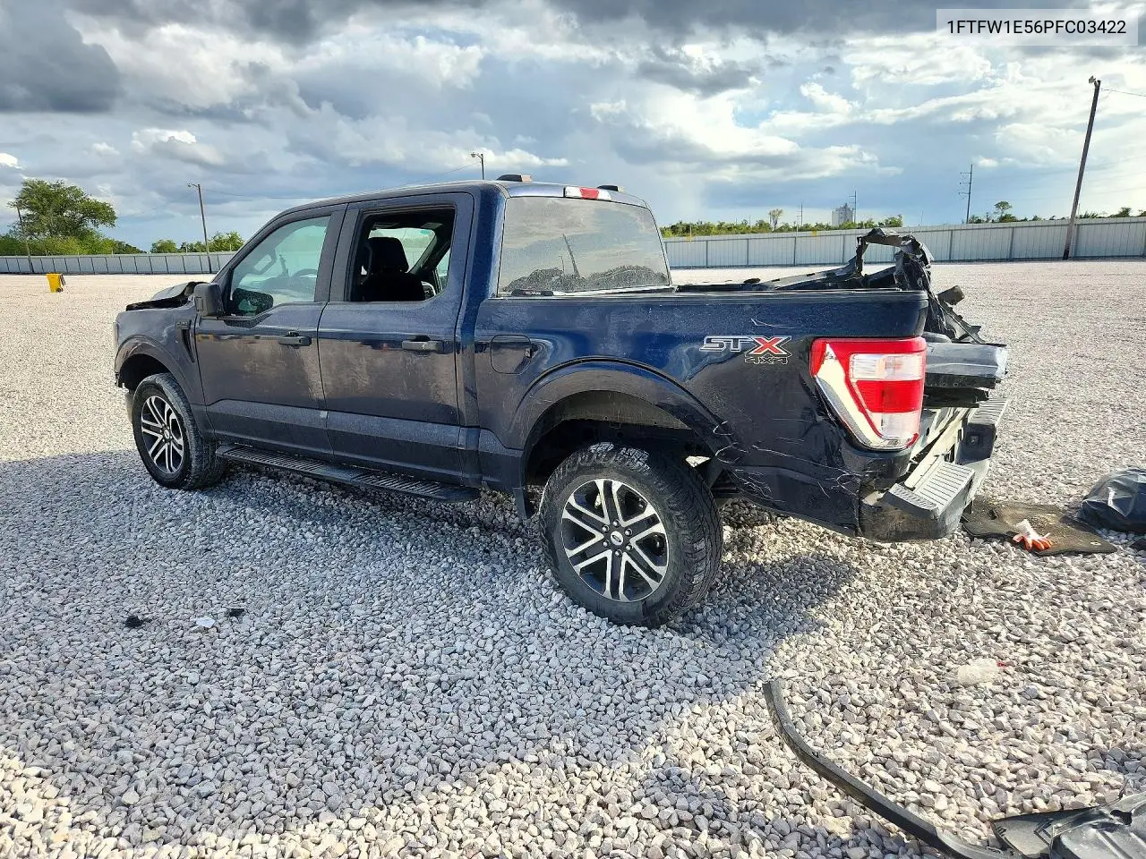 2023 FORD F-150 VIN 1FTFW1E56PFC03422 — фото 2