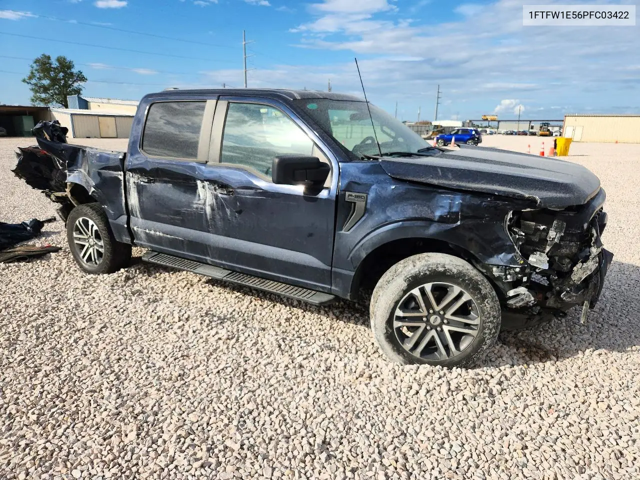 2023 FORD F-150 VIN 1FTFW1E56PFC03422 — фото 4