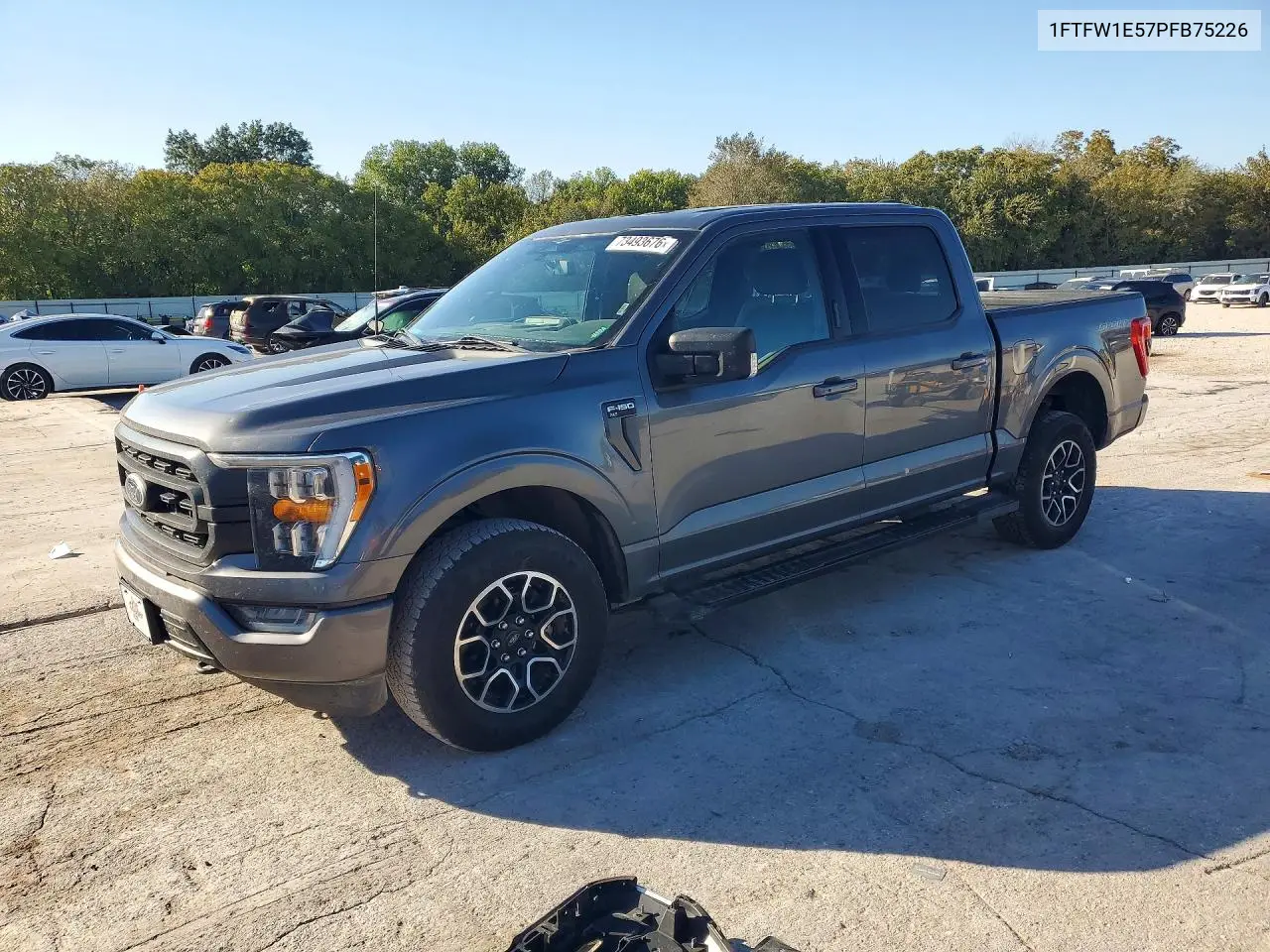 FORD F-150 2023, VIN 1FTFW1E57PFB75226