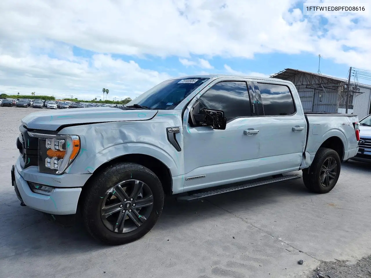 FORD F-150 2023, VIN 1FTFW1ED8PFD08616