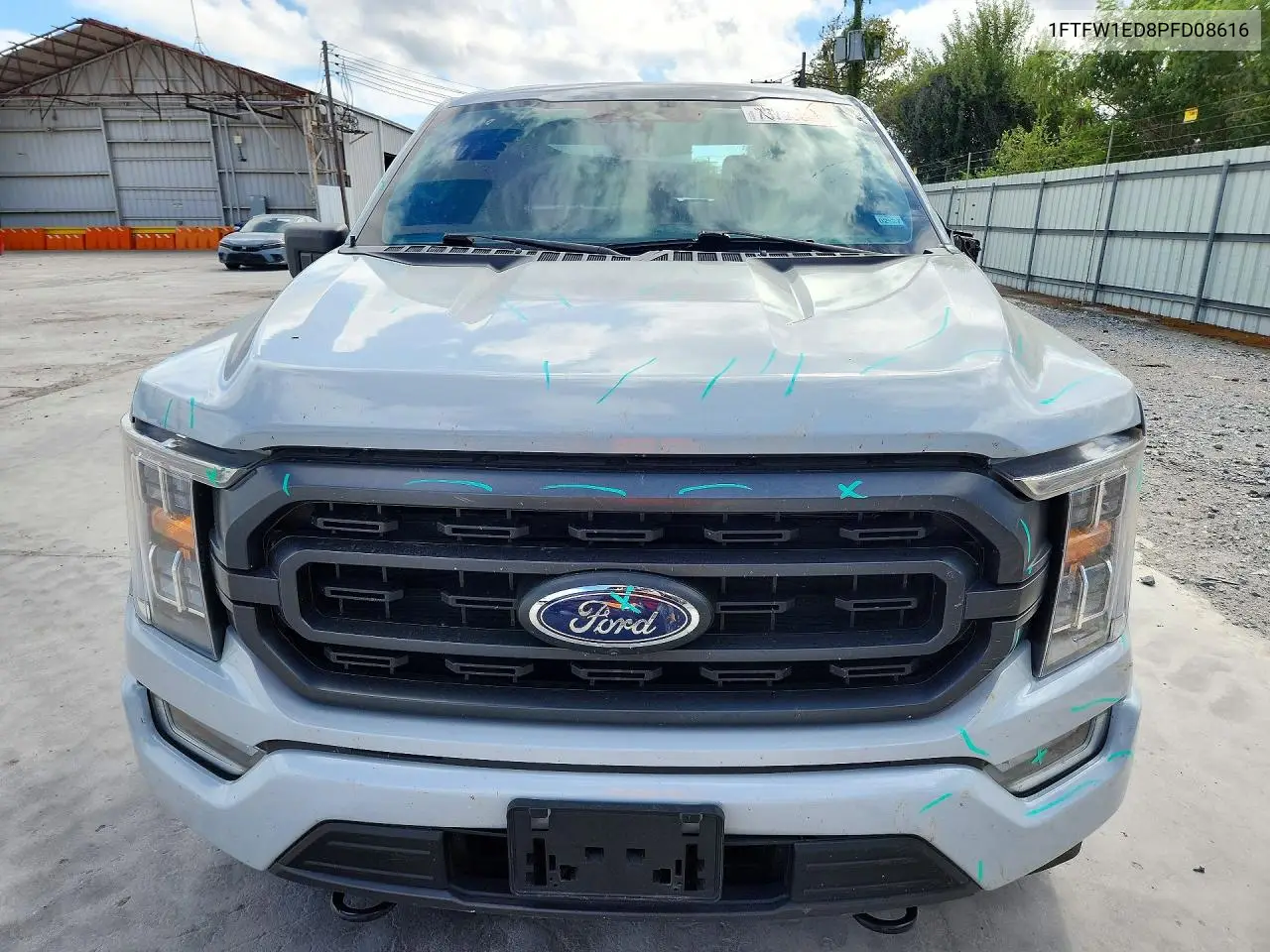 2023 FORD F-150 VIN 1FTFW1ED8PFD08616 — фото 5