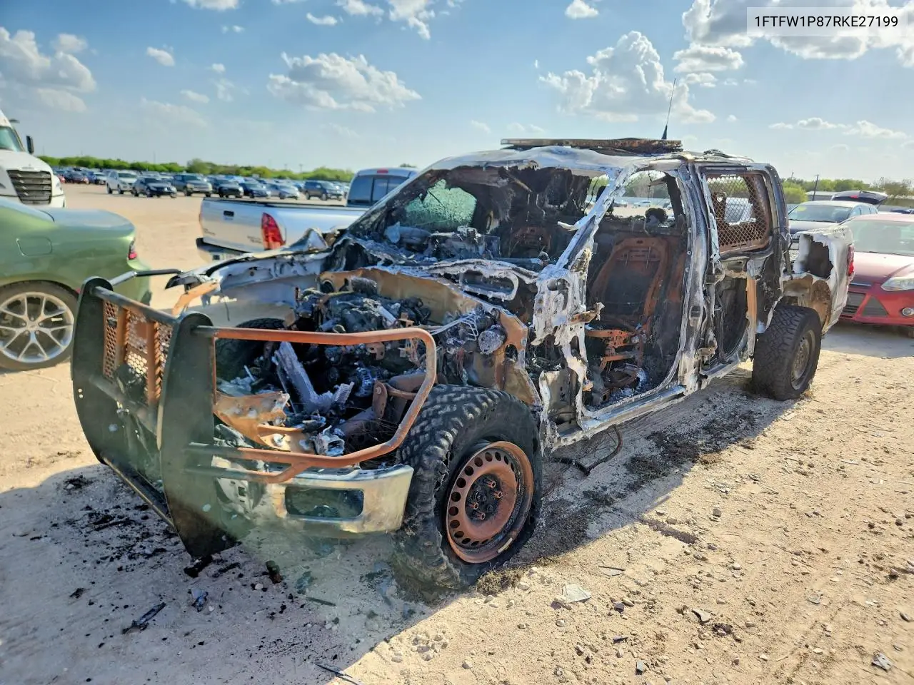 FORD F-150 2024, VIN 1FTFW1P87RKE27199