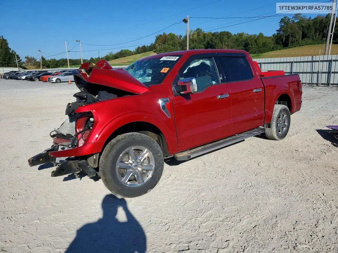 FORD F-150 2024, VIN 1FTEW3KP1RFA57785
