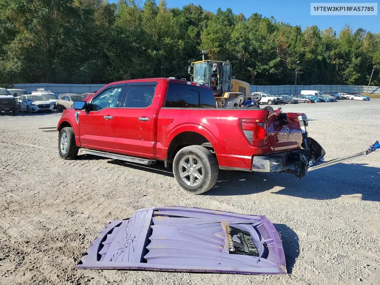 2024 FORD F-150 VIN 1FTEW3KP1RFA57785 — фото 2