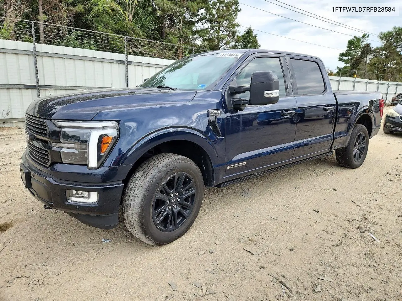 2024 FORD F-150 VIN 1FTFW7LD7RFB28584 — фото 2