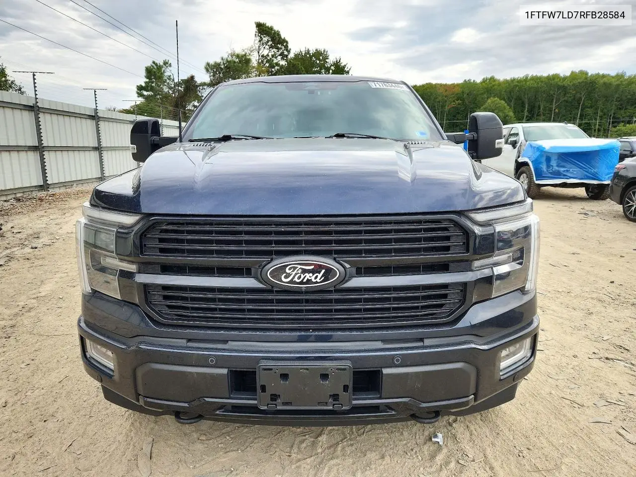 FORD F-150 2024, VIN 1FTFW7LD7RFB28584