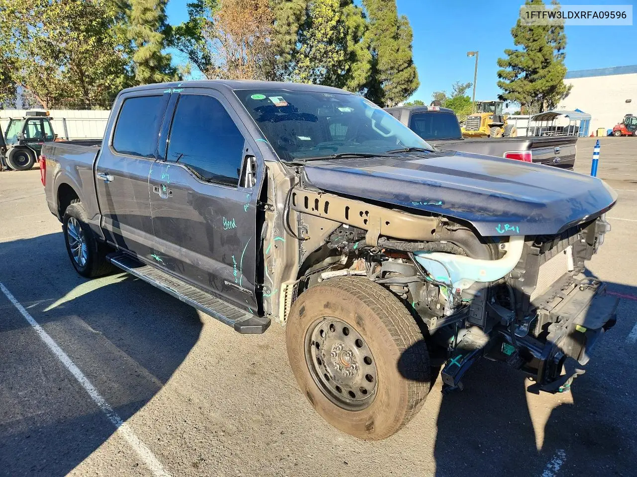 2024 FORD F-150 VIN 1FTFW3LDXRFA09596 — фото 4