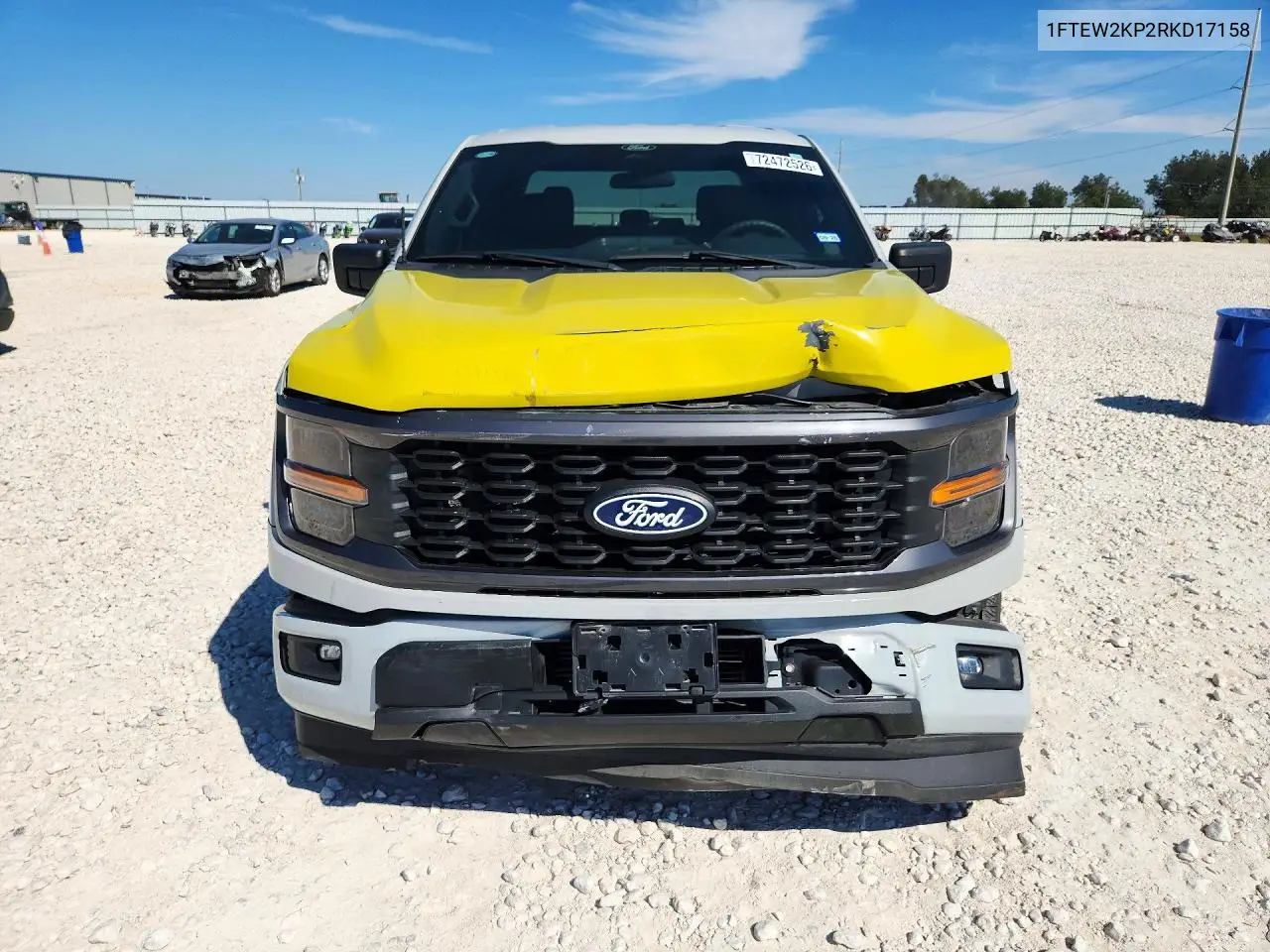 2024 FORD F-150 VIN 1FTEW2KP2RKD17158 — фото 5
