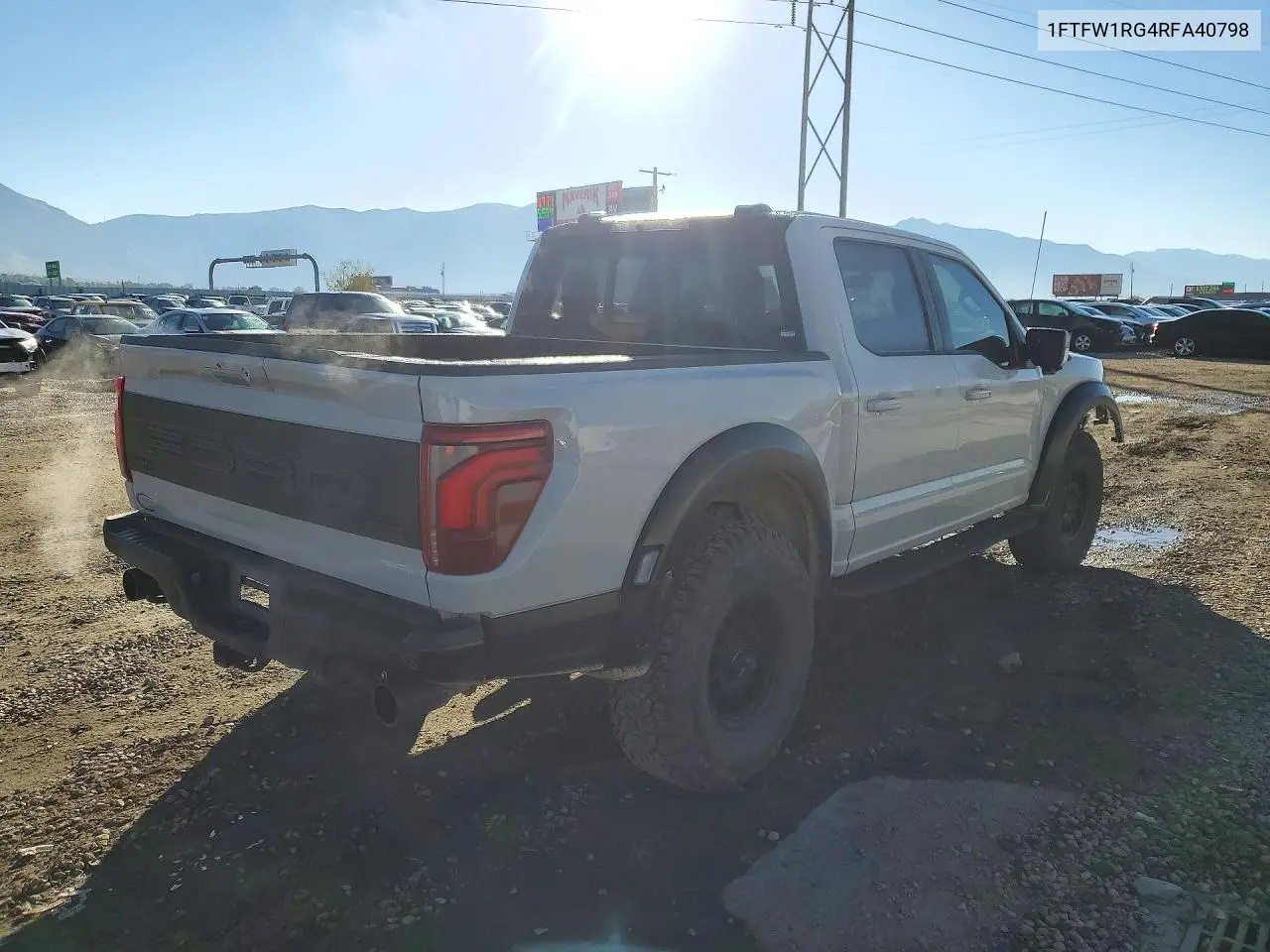 2024 FORD F-150 VIN 1FTFW1RG4RFA40798 — фото 3