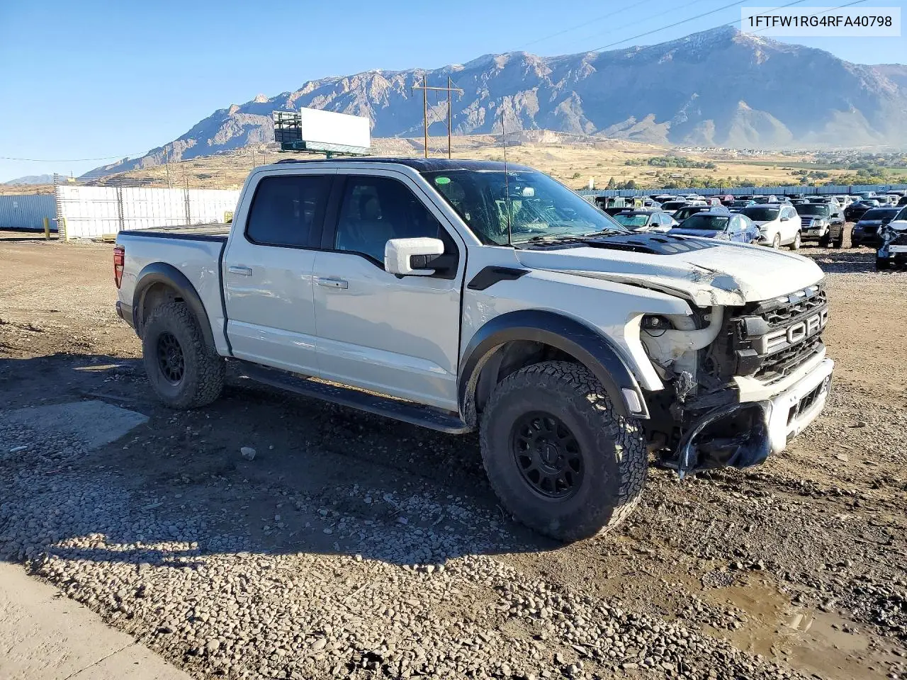 2024 FORD F-150 VIN 1FTFW1RG4RFA40798 — фото 4