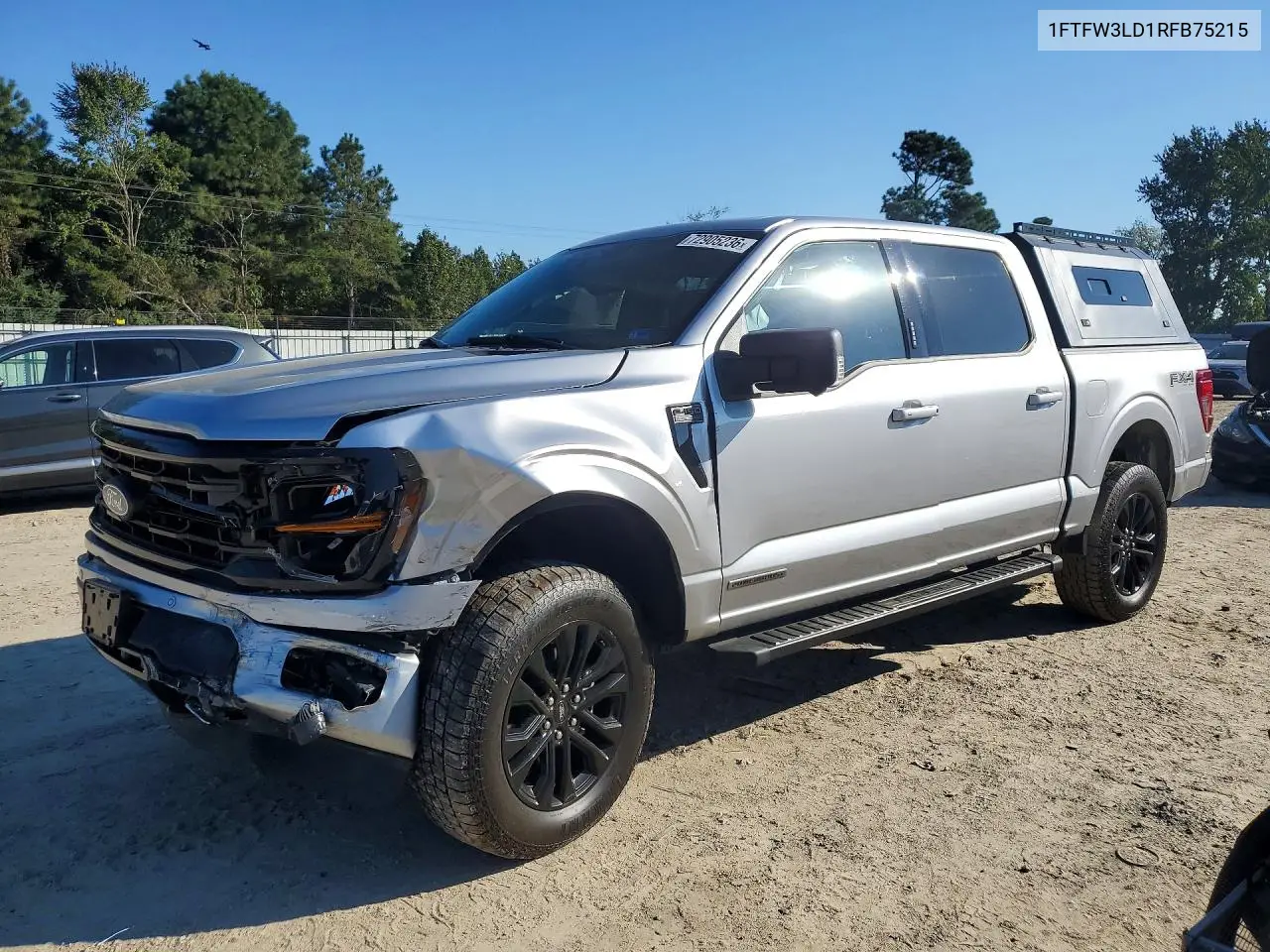FORD F-150 2024, VIN 1FTFW3LD1RFB75215