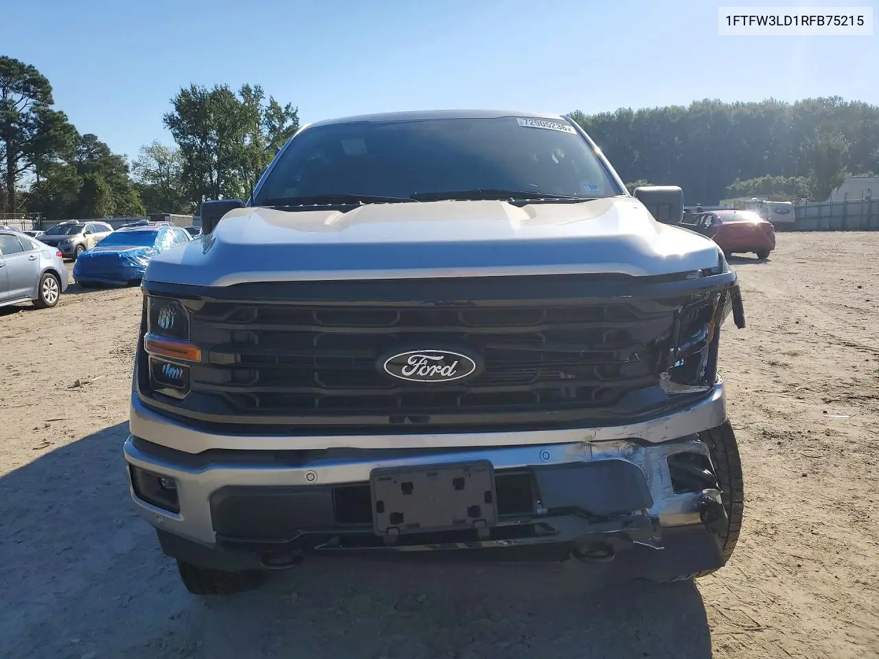2024 FORD F-150 VIN 1FTFW3LD1RFB75215 — фото 5