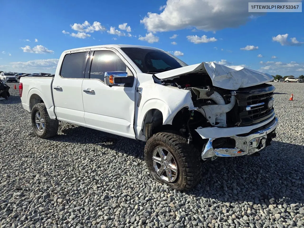 2024 FORD F-150 VIN 1FTEW3LP1RKF53367 — фото 2