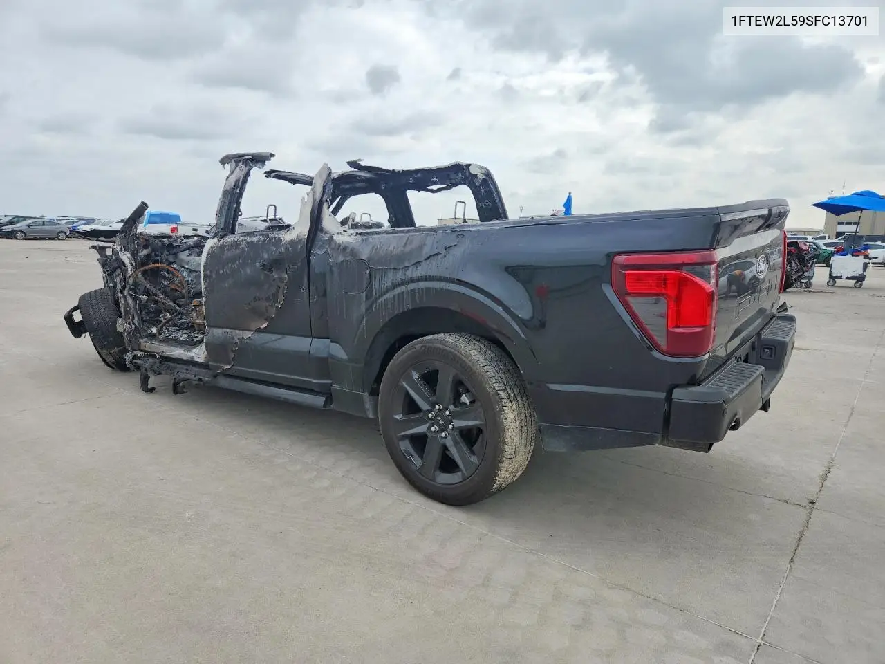 2025 FORD F-150 VIN 1FTEW2L59SFC13701 — фото 2