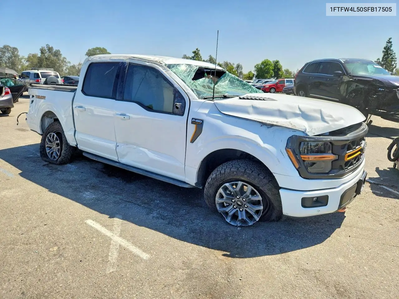 2025 FORD F-150 VIN 1FTFW4L50SFB17505 — фото 4