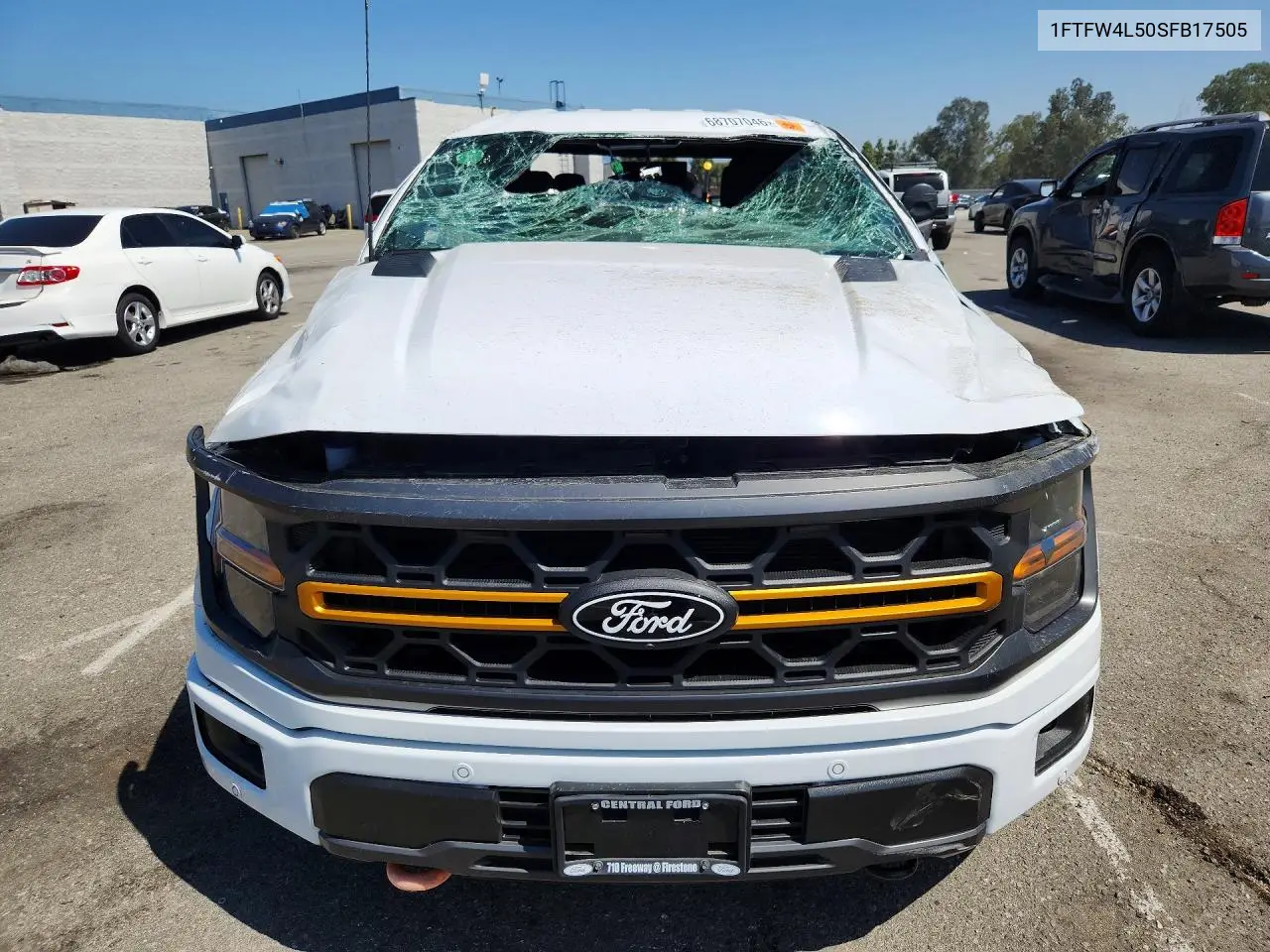 2025 FORD F-150 VIN 1FTFW4L50SFB17505 — фото 5