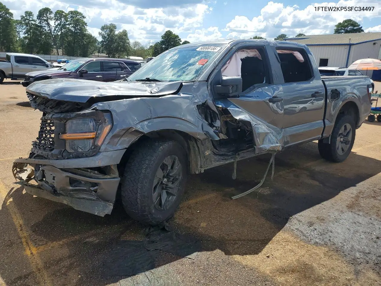 FORD F-150 2025, VIN 1FTEW2KP5SFC34497