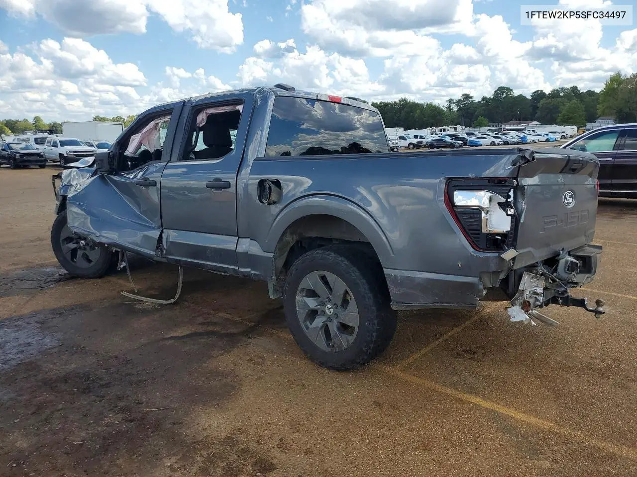 2025 FORD F-150 VIN 1FTEW2KP5SFC34497 — фото 2