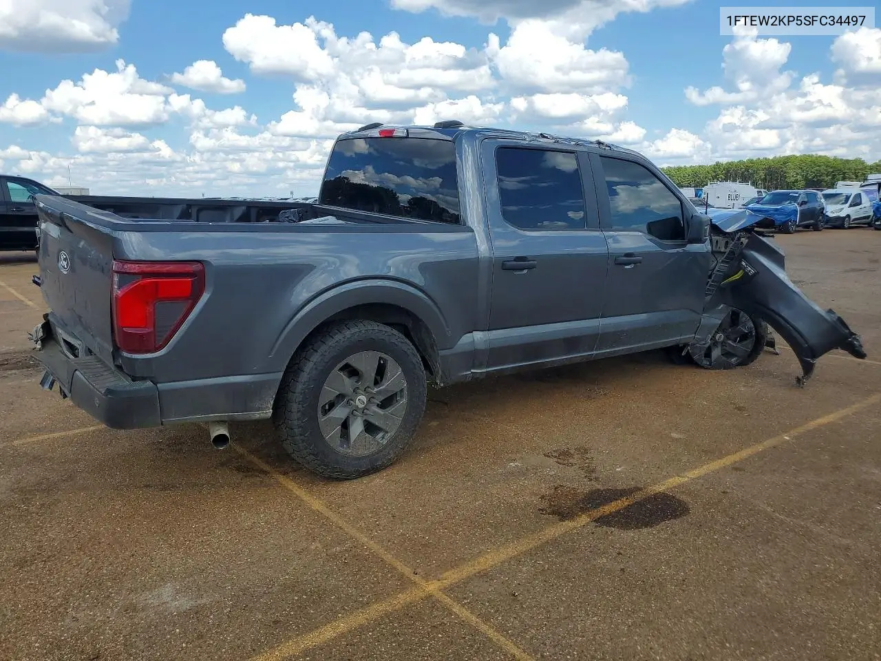 2025 FORD F-150 VIN 1FTEW2KP5SFC34497 — фото 3