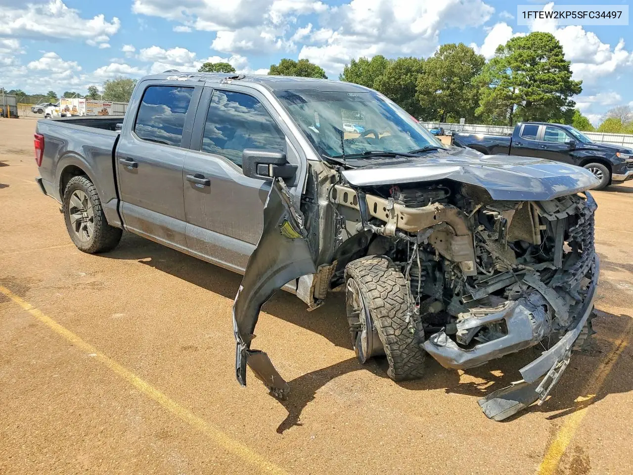 2025 FORD F-150 VIN 1FTEW2KP5SFC34497 — фото 4