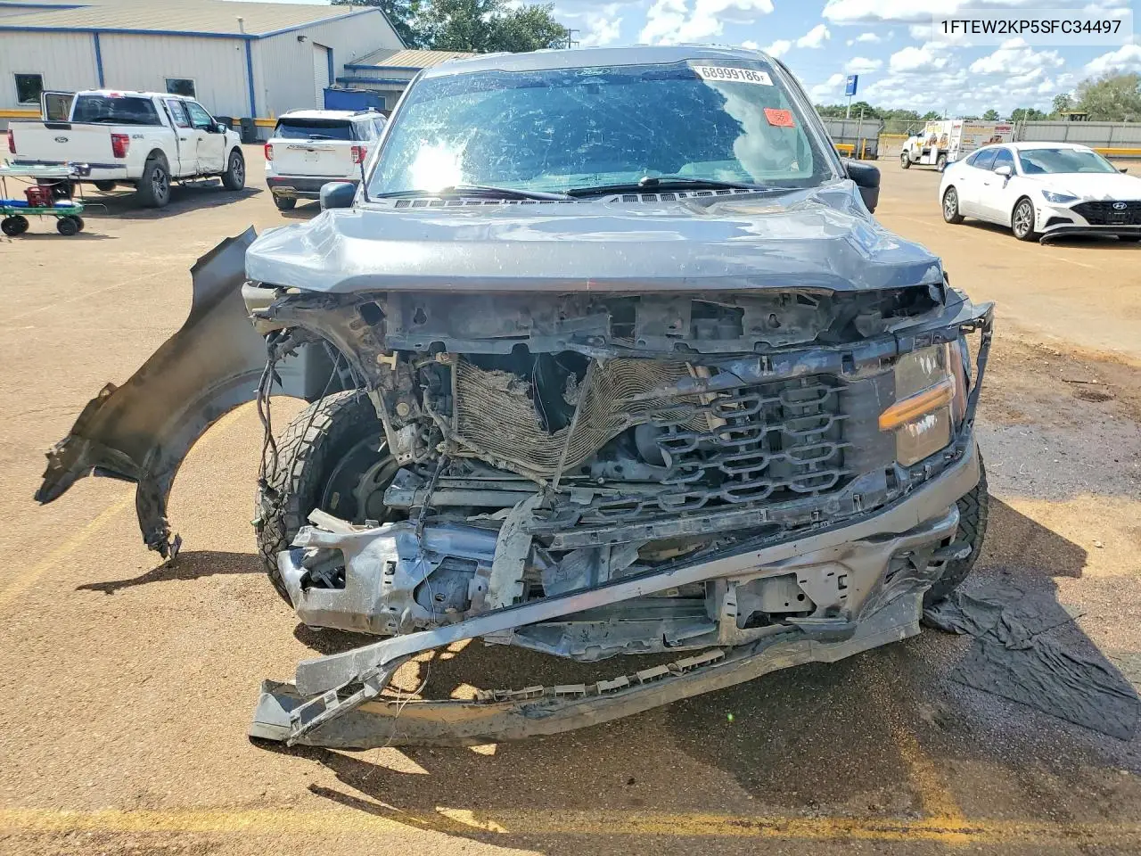2025 FORD F-150 VIN 1FTEW2KP5SFC34497 — фото 5