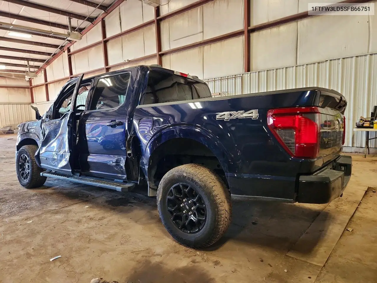 2025 FORD F-150 VIN 1FTFW3LD5SFB66751 — фото 2