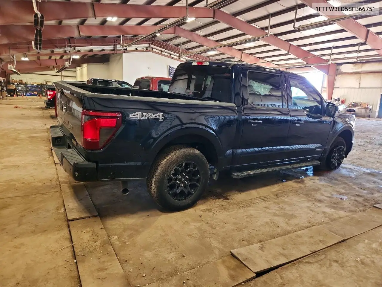 2025 FORD F-150 VIN 1FTFW3LD5SFB66751 — фото 3