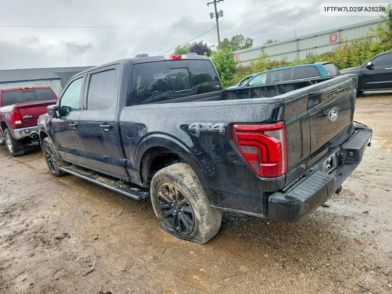 2025 FORD F-150 VIN 1FTFW7LD2SFA25238 — фото 2