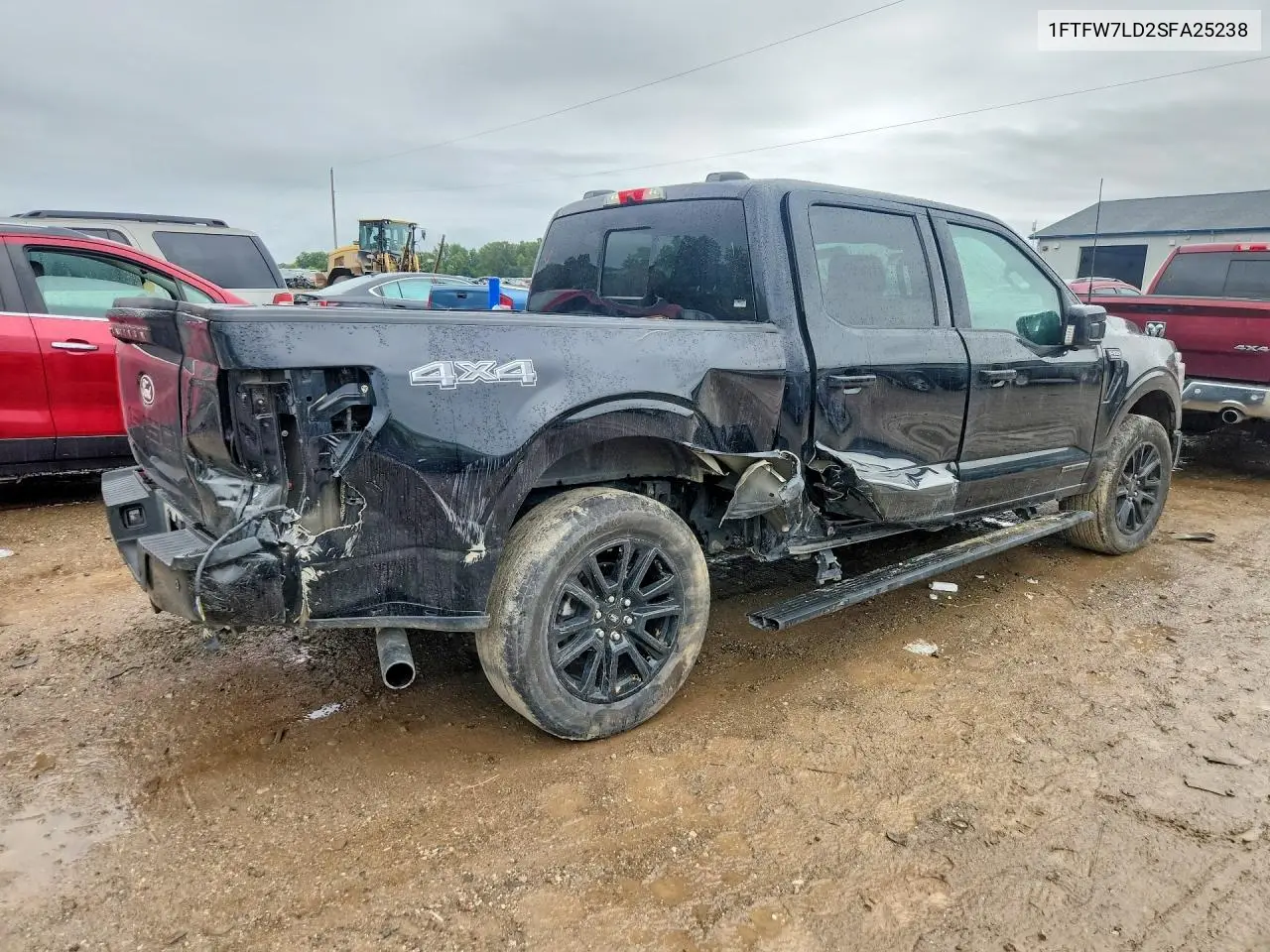 2025 FORD F-150 VIN 1FTFW7LD2SFA25238 — фото 3