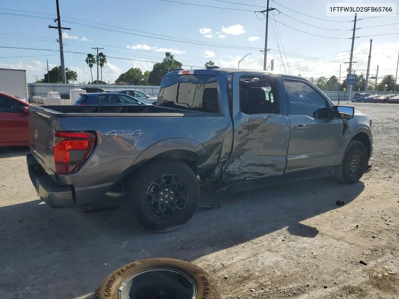 2025 FORD F-150 VIN 1FTFW3LD2SFB65766 — фото 3