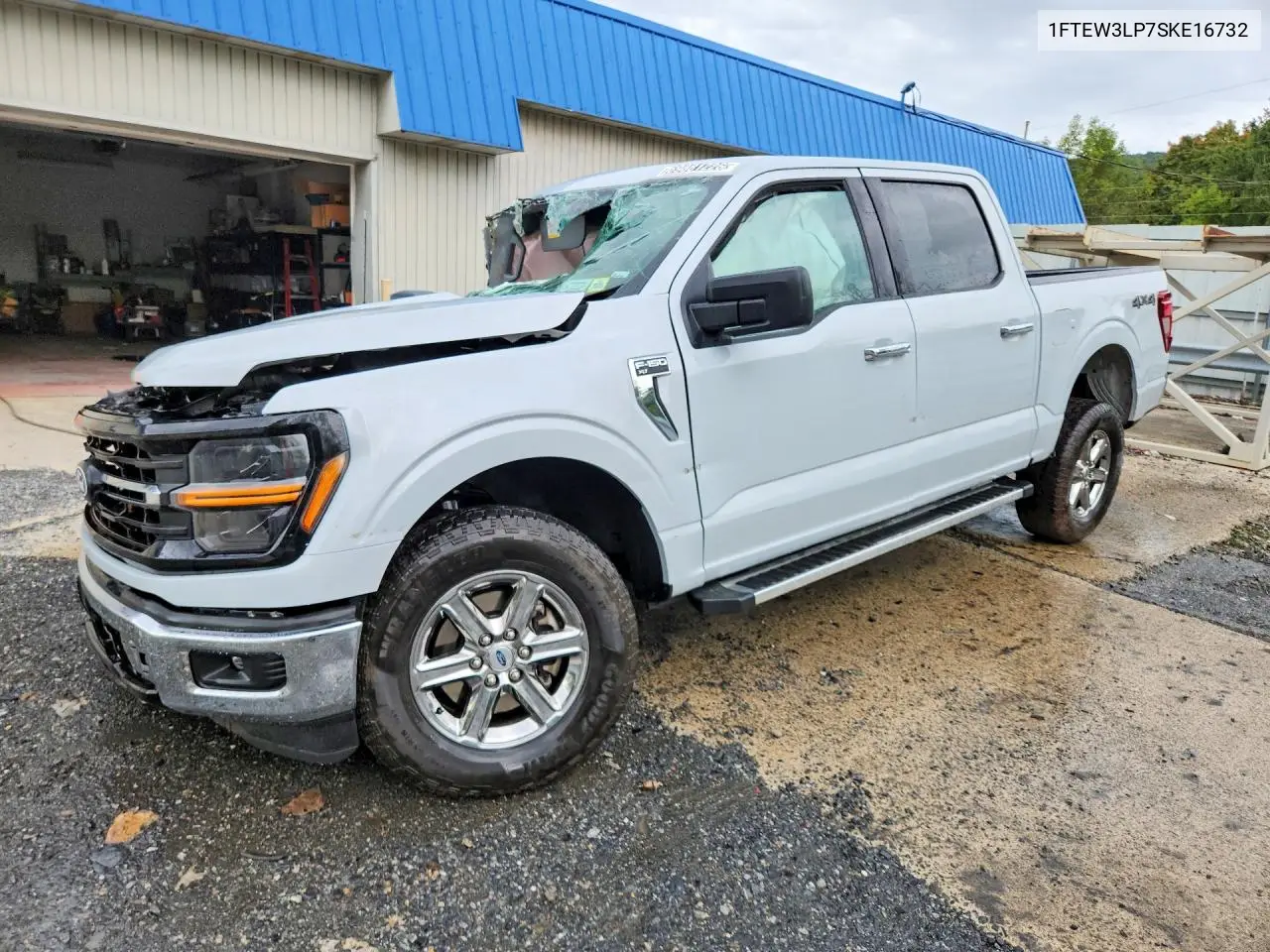 FORD F-150 2025, VIN 1FTEW3LP7SKE16732