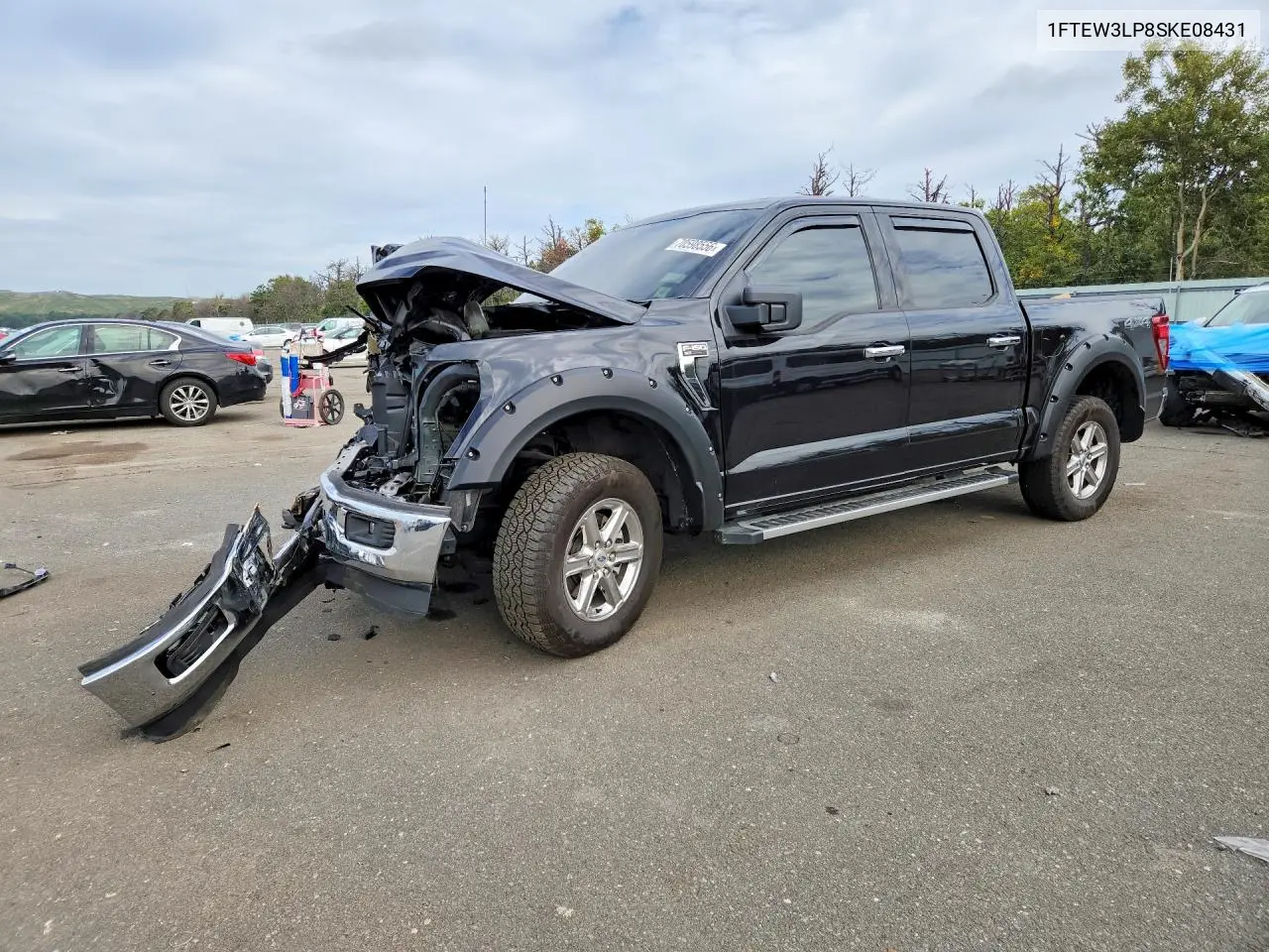 FORD F-150 2025, VIN 1FTEW3LP8SKE08431