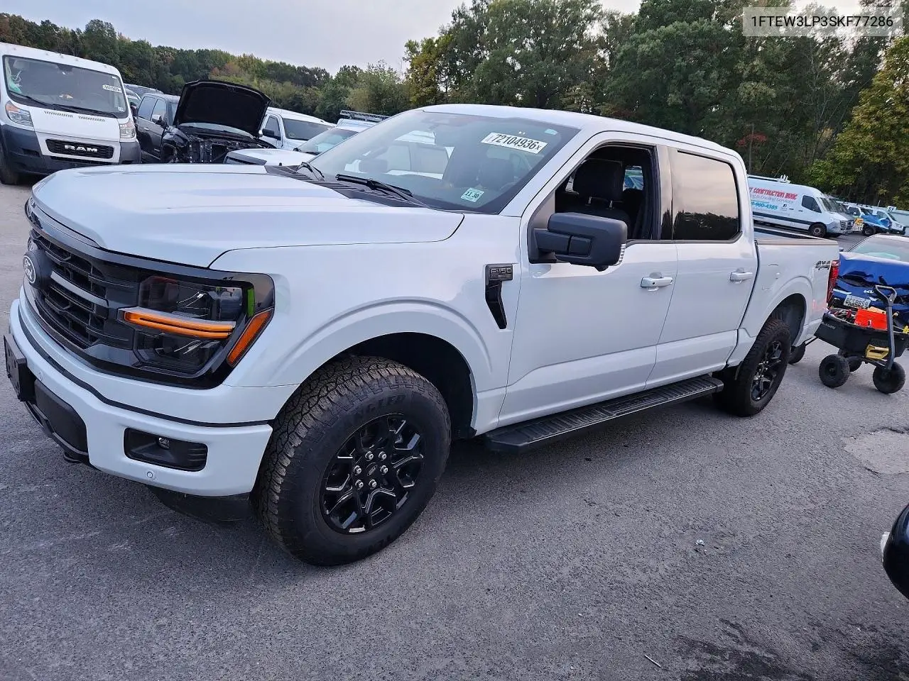FORD F-150 2025, VIN 1FTEW3LP3SKF77286