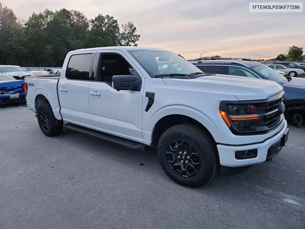 2025 FORD F-150 VIN 1FTEW3LP3SKF77286 — фото 4