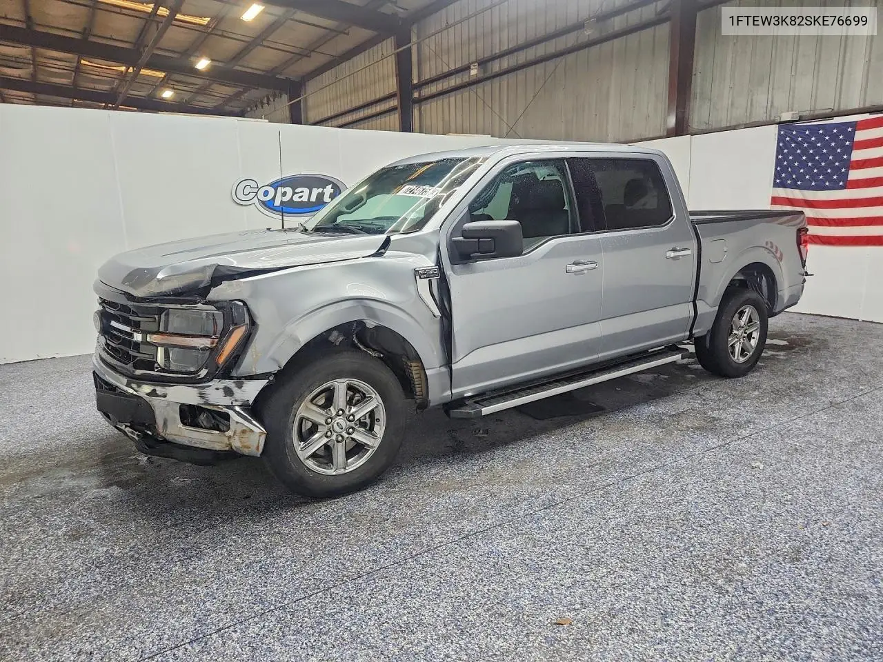 FORD F-150 2025, VIN 1FTEW3K82SKE76699