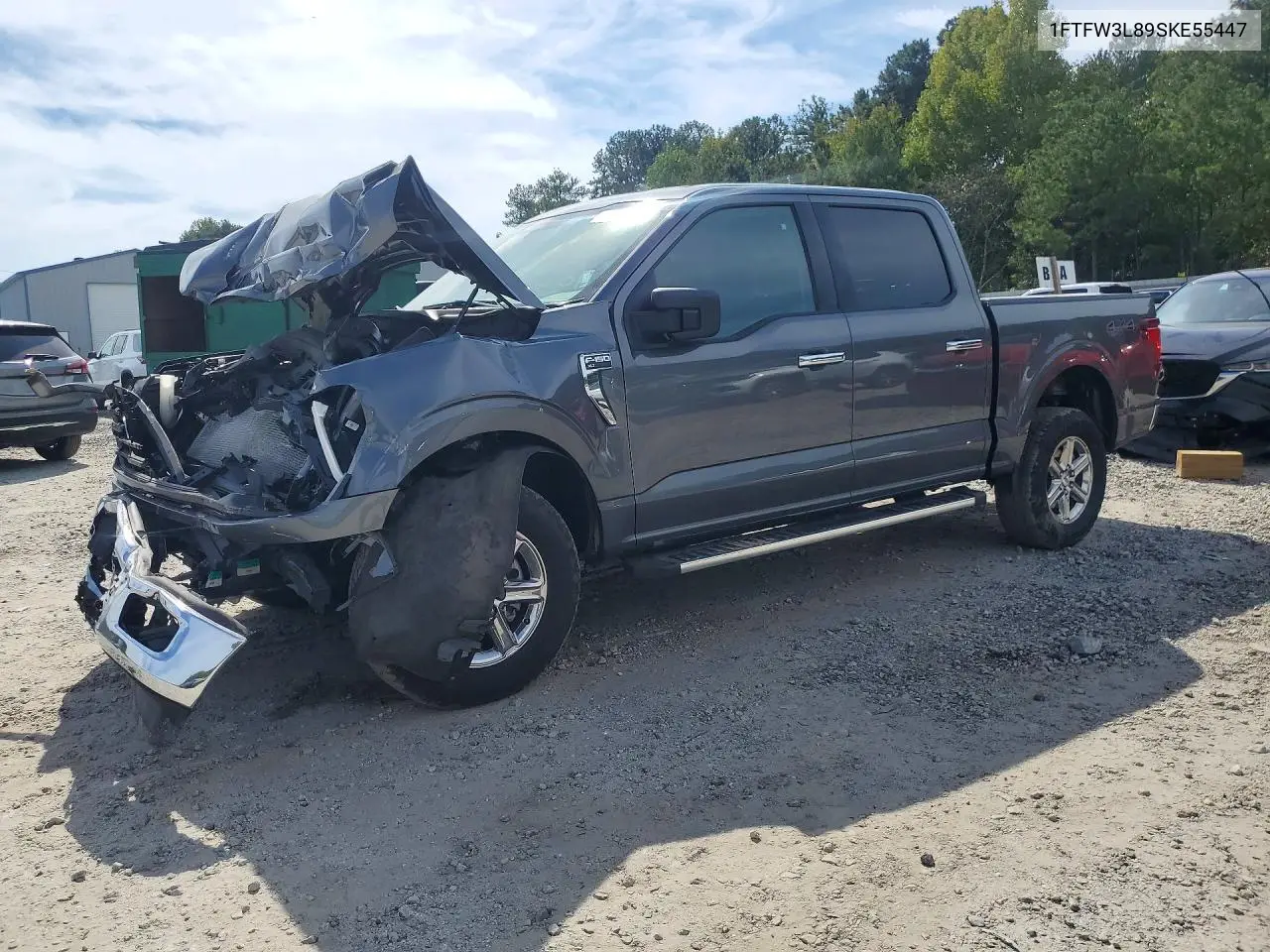 FORD F-150 2025, VIN 1FTFW3L89SKE55447