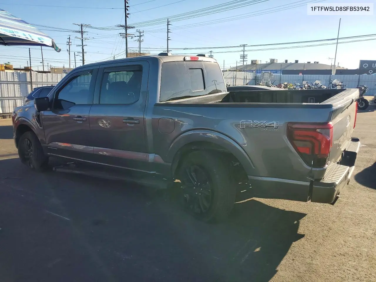 2025 FORD F-150 VIN 1FTFW5LD8SFB53942 — фото 2