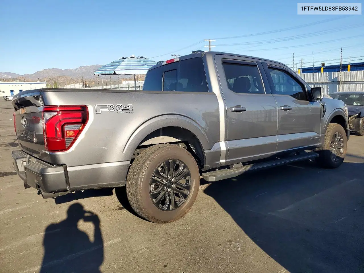 2025 FORD F-150 VIN 1FTFW5LD8SFB53942 — фото 3