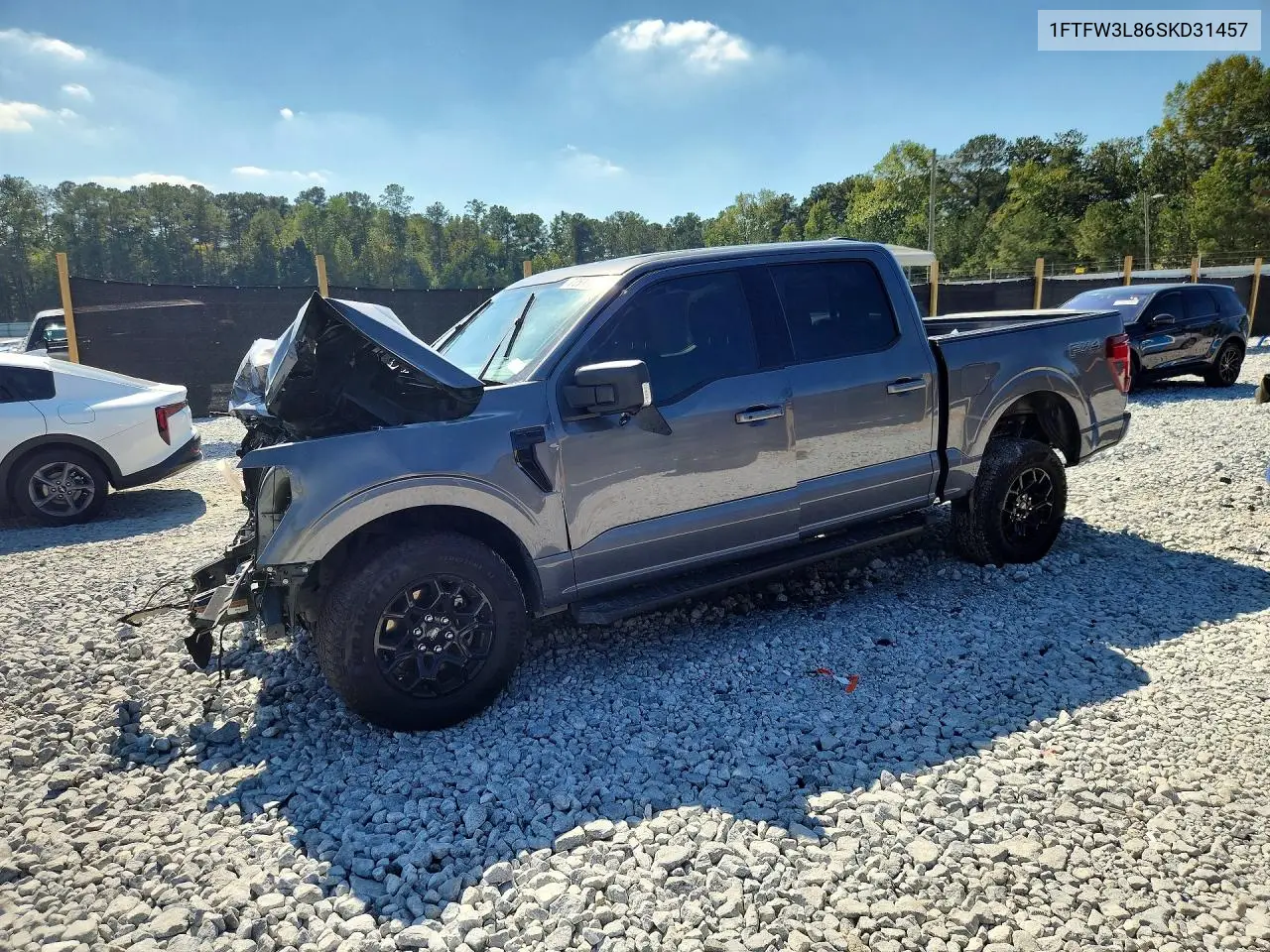 FORD F-150 2025, VIN 1FTFW3L86SKD31457