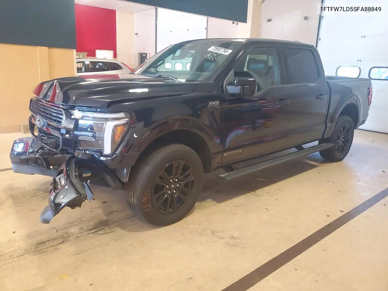 FORD F-150 2025, VIN 1FTFW7LD5SFA88849